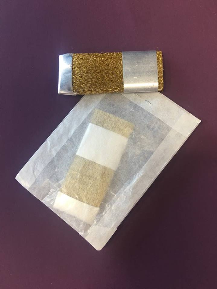 Месингова четка за почистване на фрези